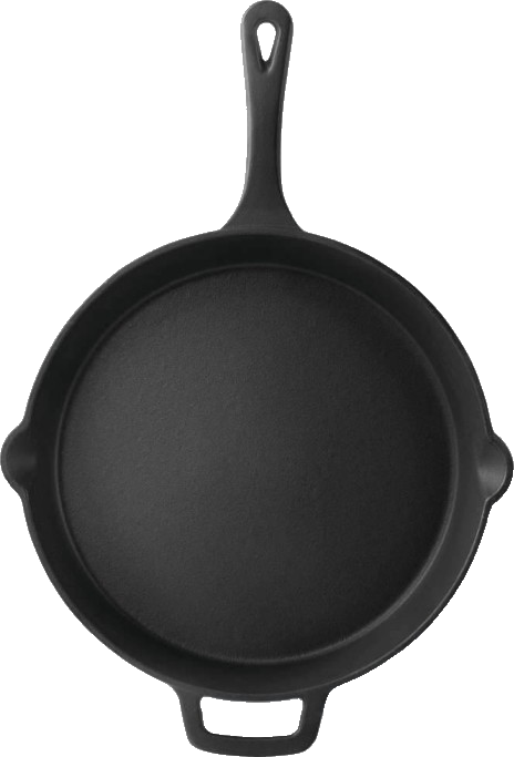 Gusseisenpfanne einbrennen