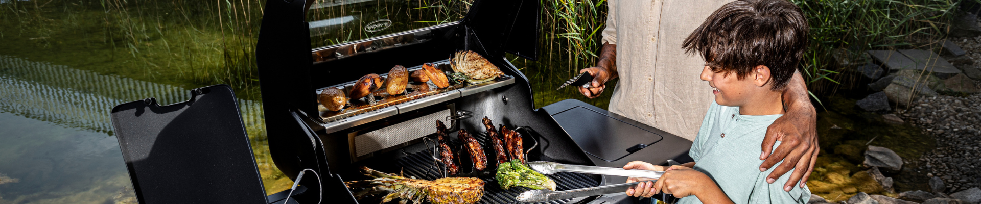 Banner - Grillen auf dem Rösle BlazeFlame Master