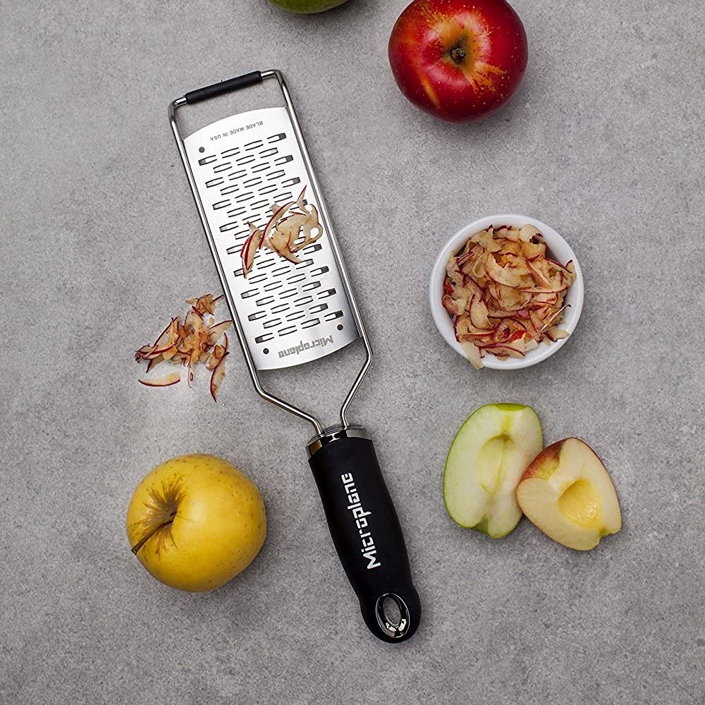 Microplane 2-Wege Schneider, Gourmet Serie Schwarz