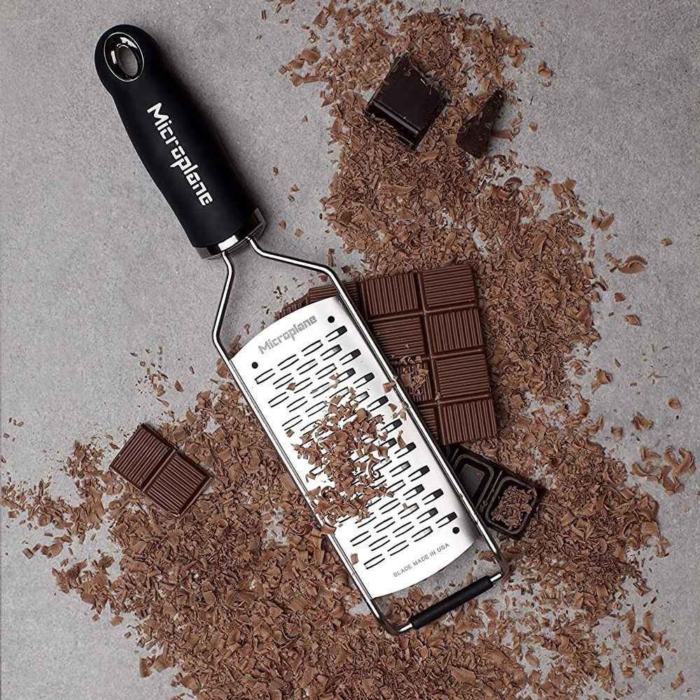 Microplane 2-Wege Schneider, Gourmet Serie Schwarz