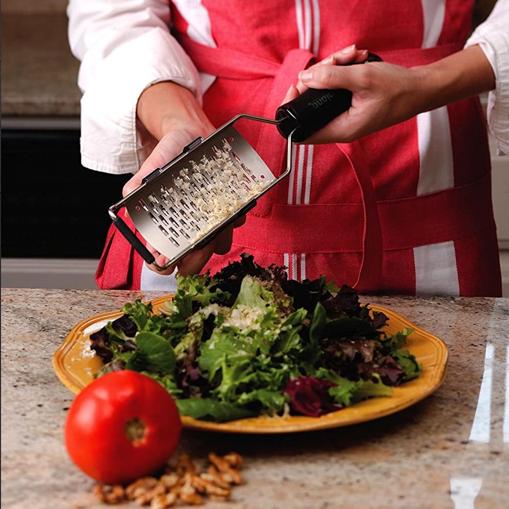 Microplane 2-Wege Schneider, Gourmet Serie Schwarz