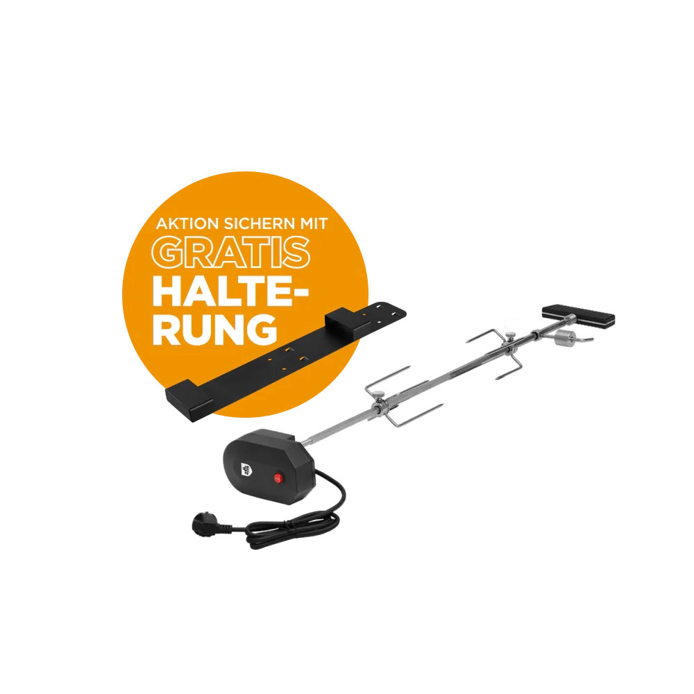 Otto Wilde Rotisserie + Halterung