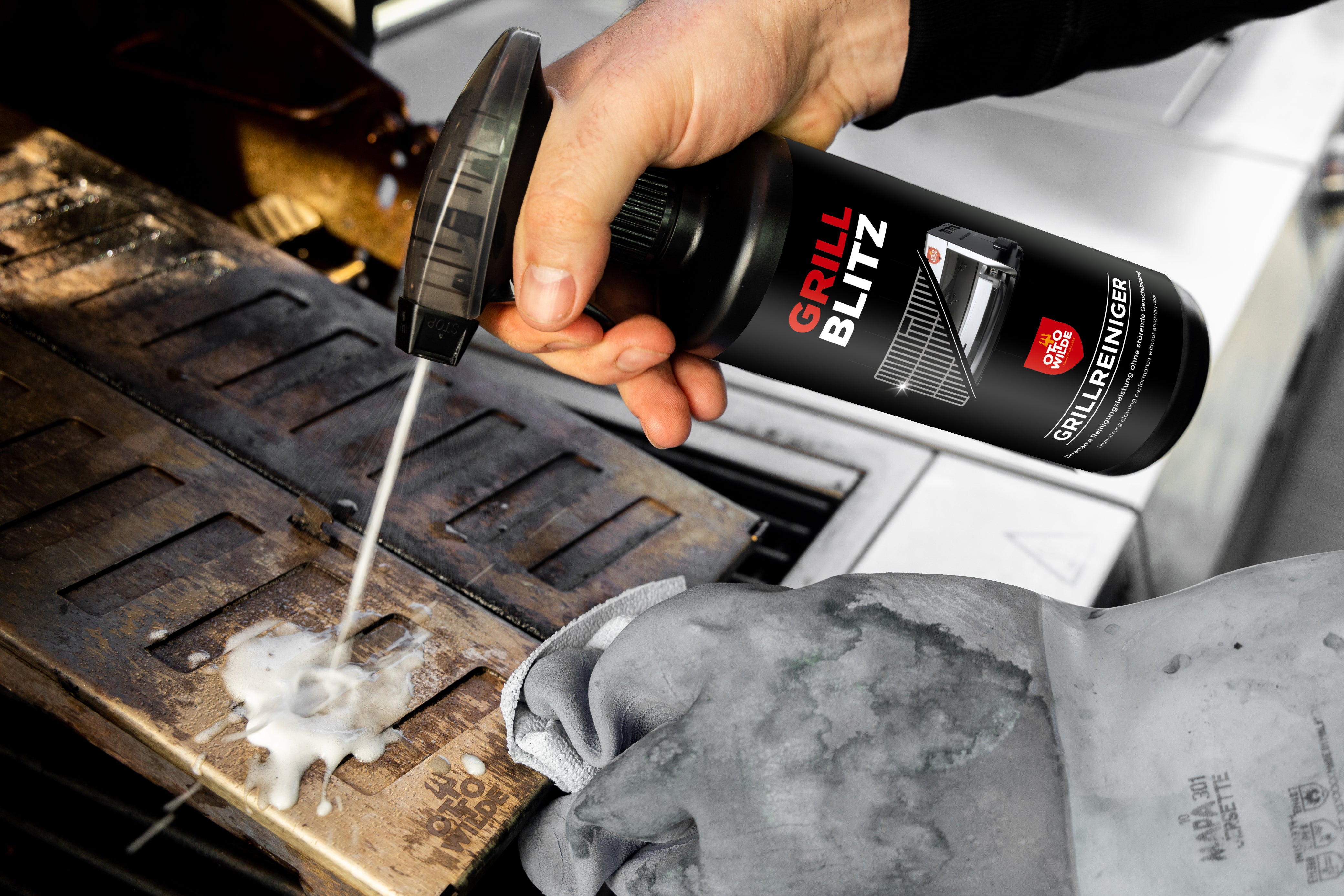 Anwendungsbild 3 Otto Wilde Grillreiniger Grillblitz, 500ml