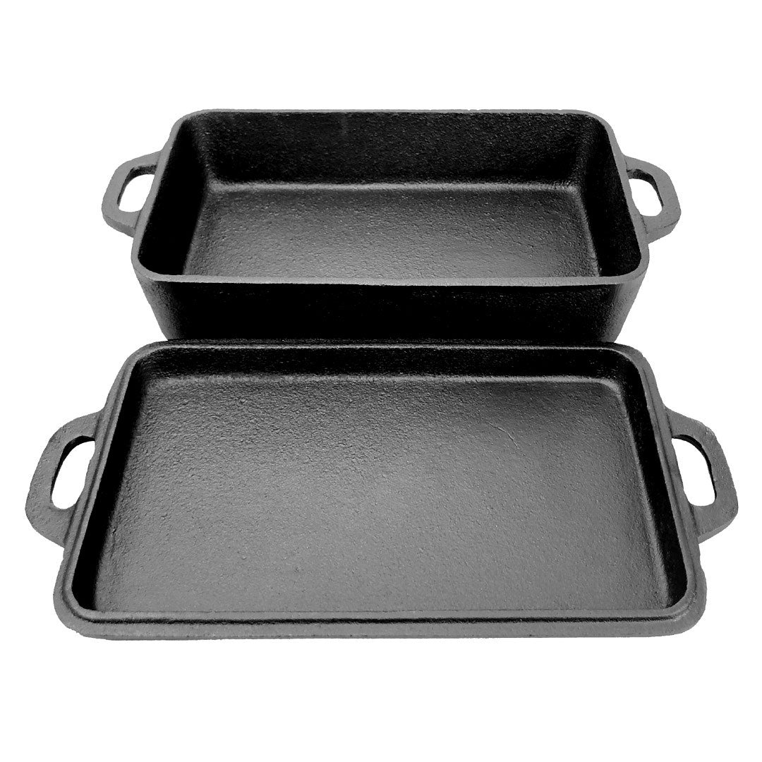 ALL’GRILL Casserole, mit Deckel 28x17x9cm