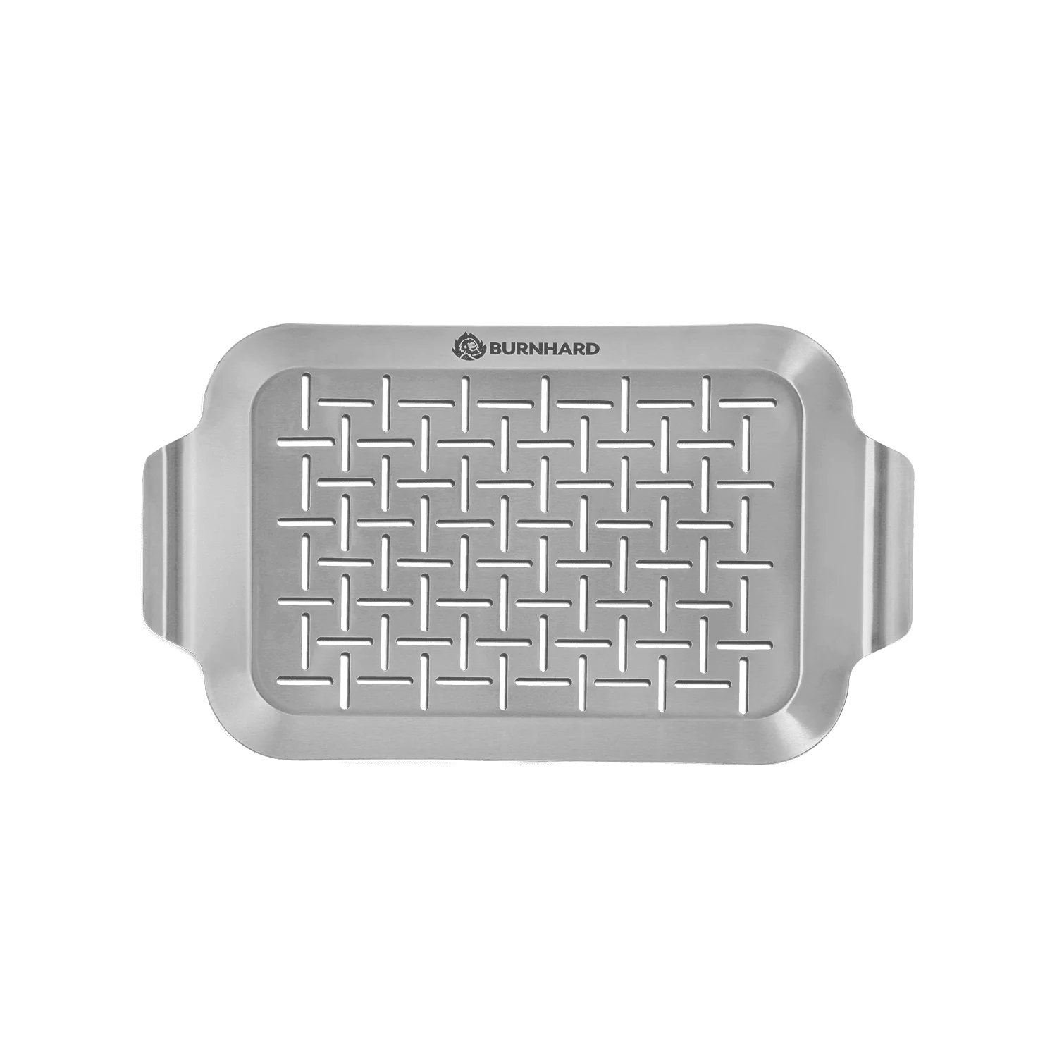 Burnhard Edelstahl Grillschale 27,5 x 19 x 2 cm
