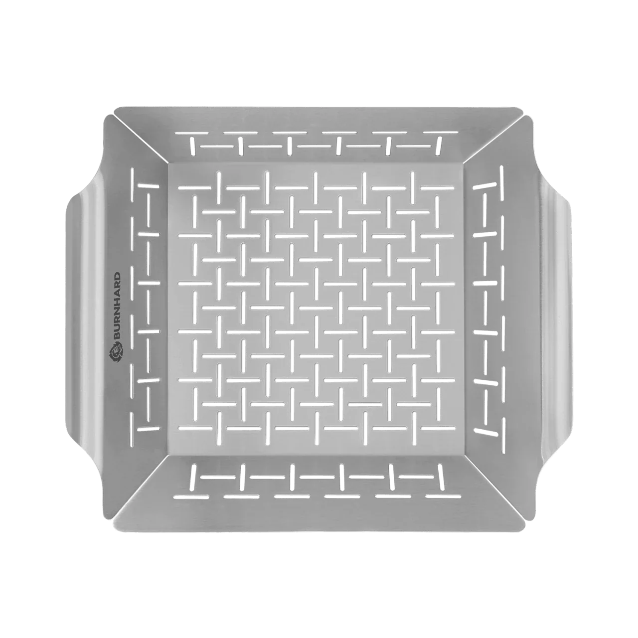 Burnhard Edelstahl Grillkorb 30 x 30 x 5,5 cm
