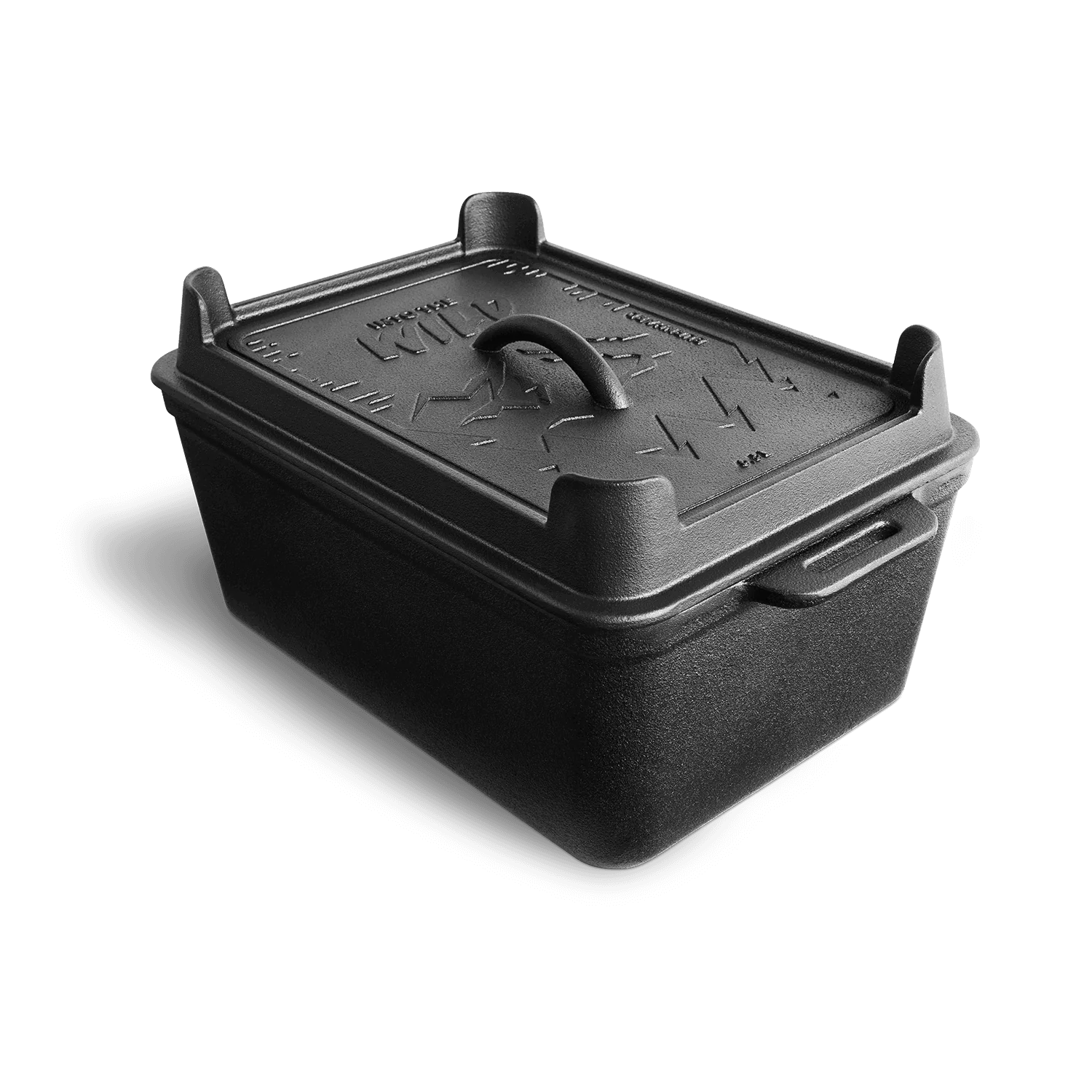 Burnhard Gusseisen Kastenform mit Deckel