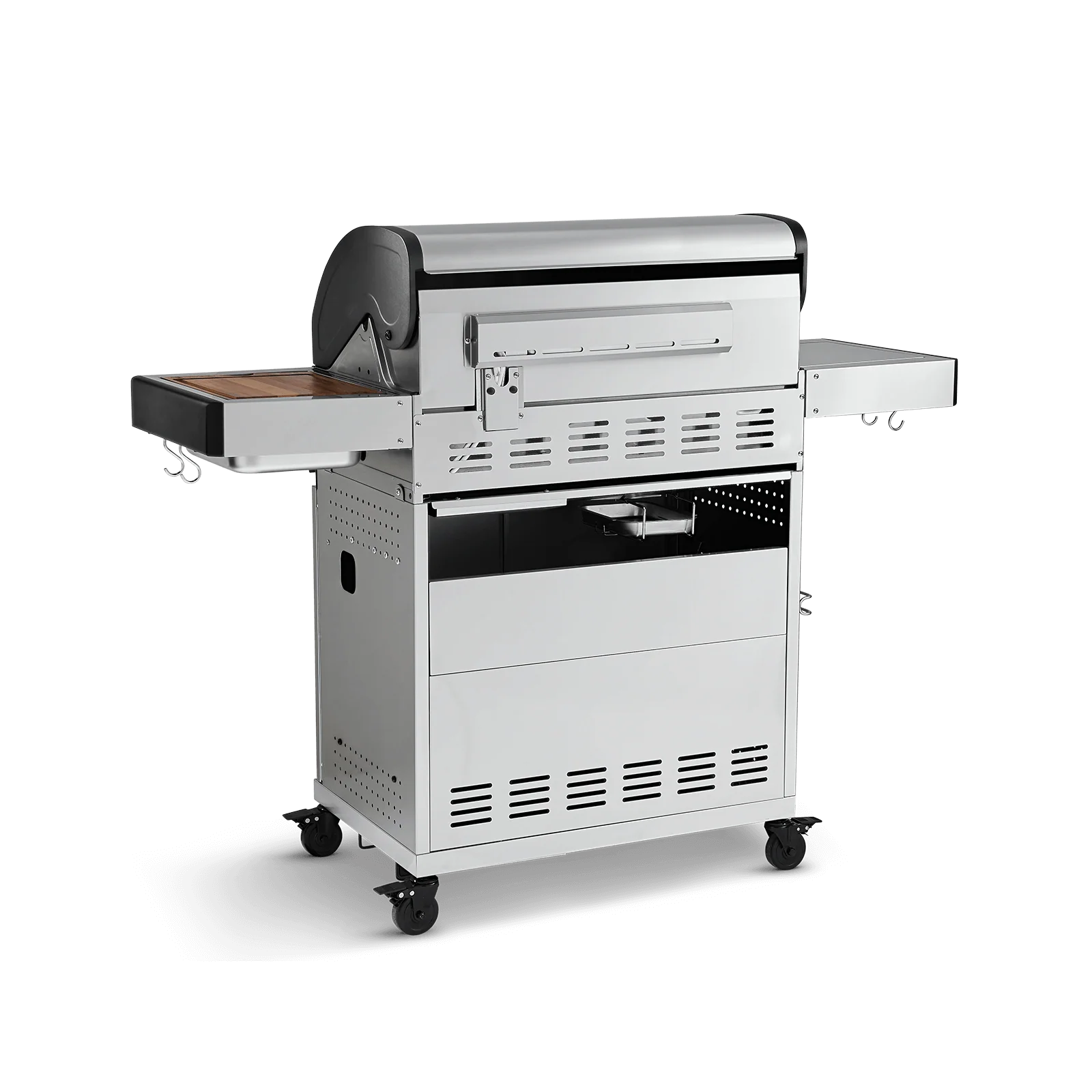 Burnhard Big FRED Deluxe Gasgrill 4-Brenner Edelstahl mit Edelstahlrost (Series 3)