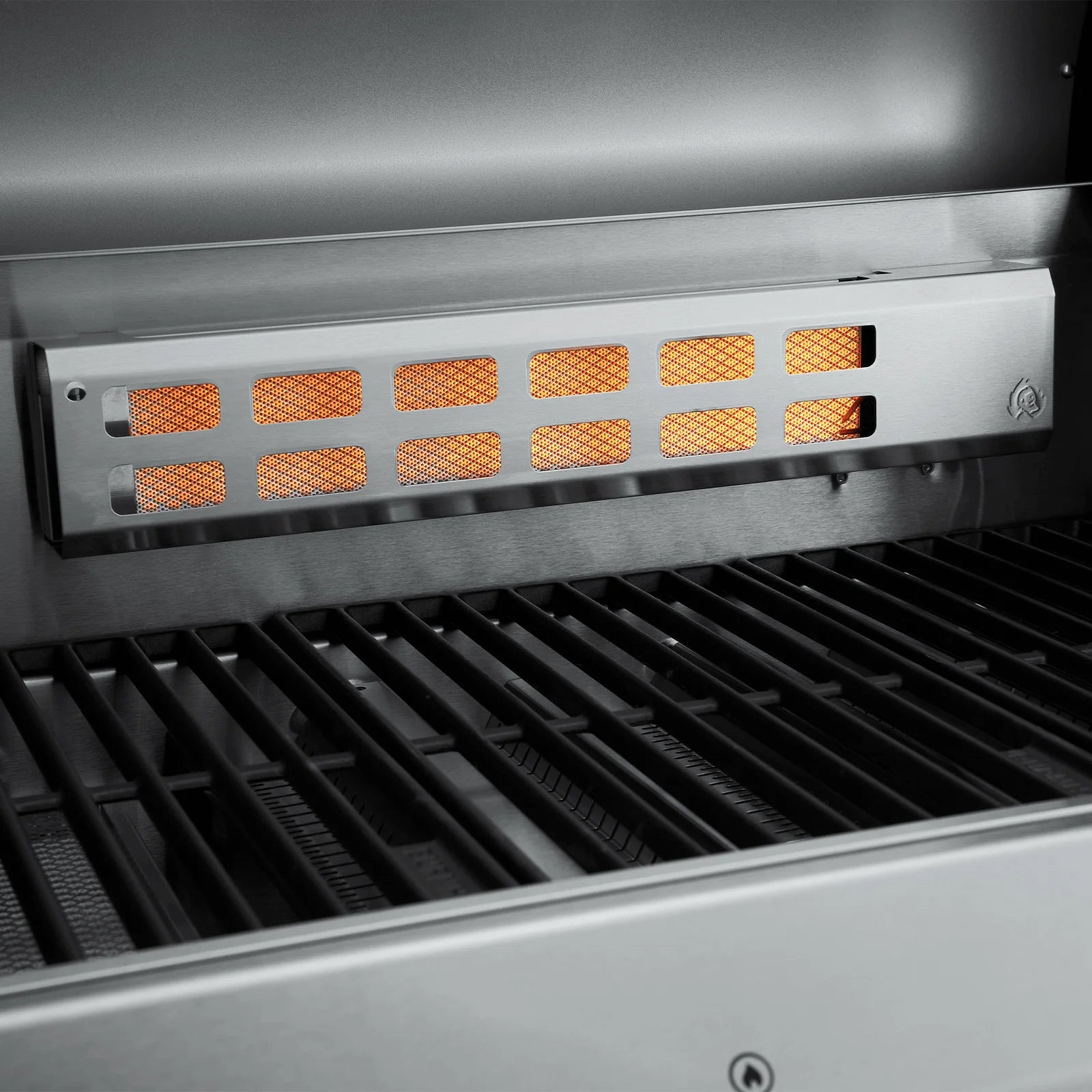 Burnhard Fat FRED Deluxe Gasgrill 6-Brenner Edelstahl mit Gusseisenrost (Series 3)