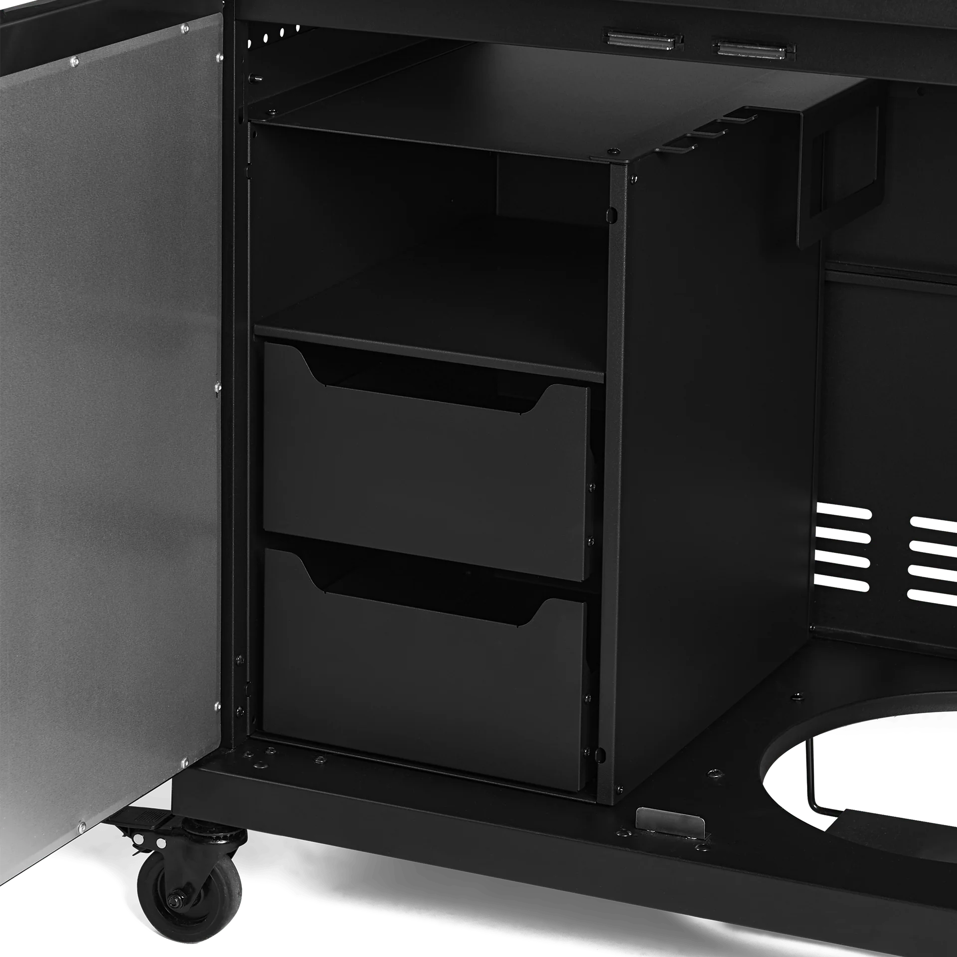 Burnhard Einbauregal für Gasgrill FRED 30 cm