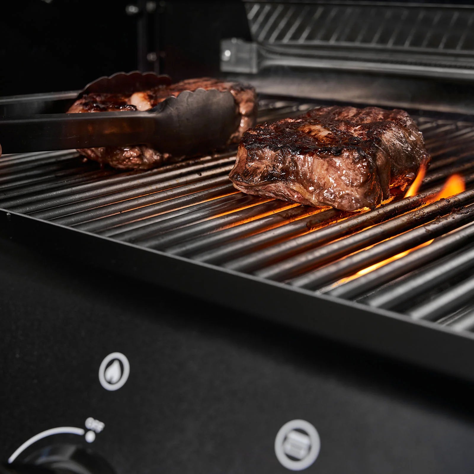 Burnhard EARL Premium-Gasgrill 3-Brenner Black Edition mit Gusseisenrost