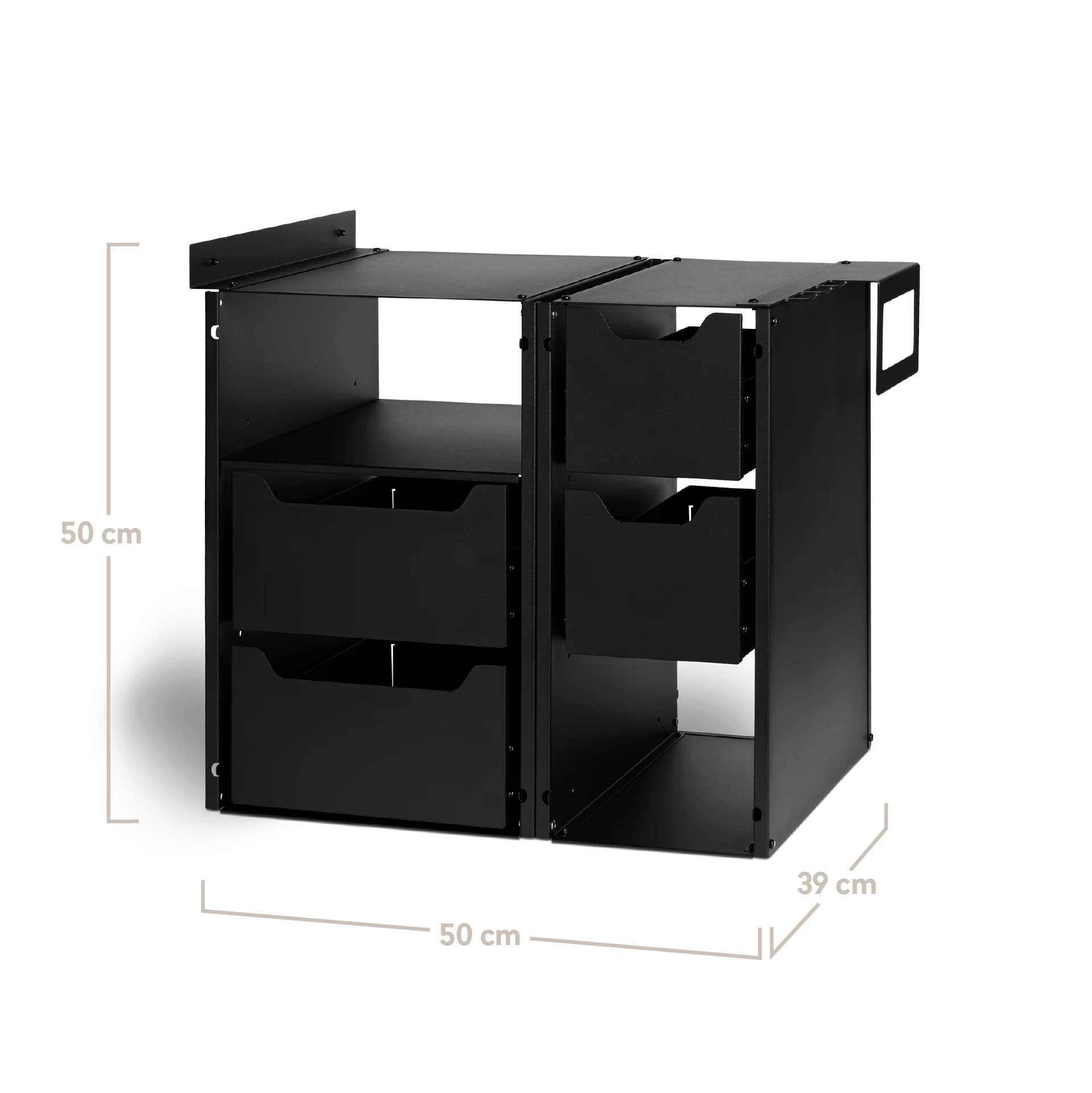 Burnhard Einbauregal für Gasgrill FRED 20 & 30 cm