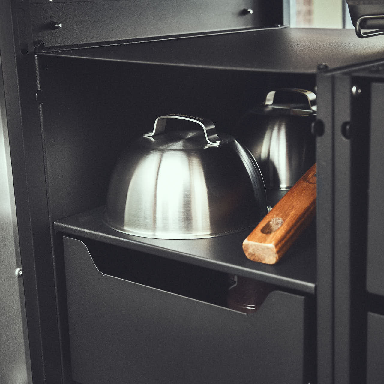 Burnhard Einbauregal für Gasgrill FRED 20 & 30 cm