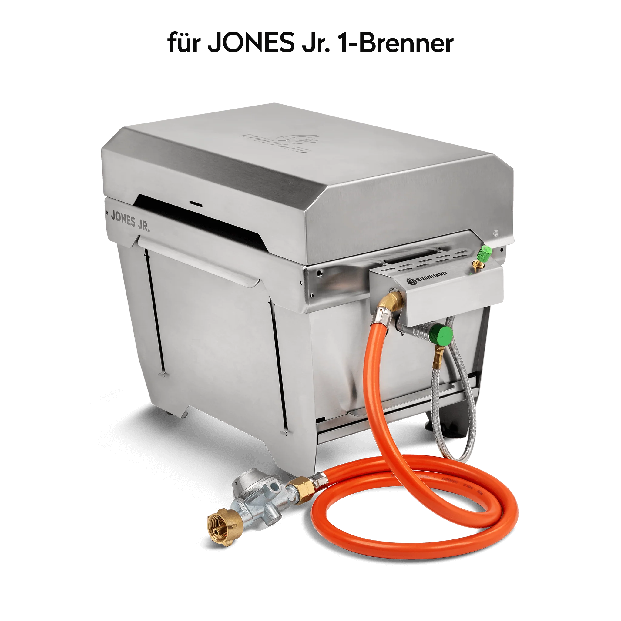 Burnhard Gasflaschenadapter für Campinggrill JONES 1-Brenner
