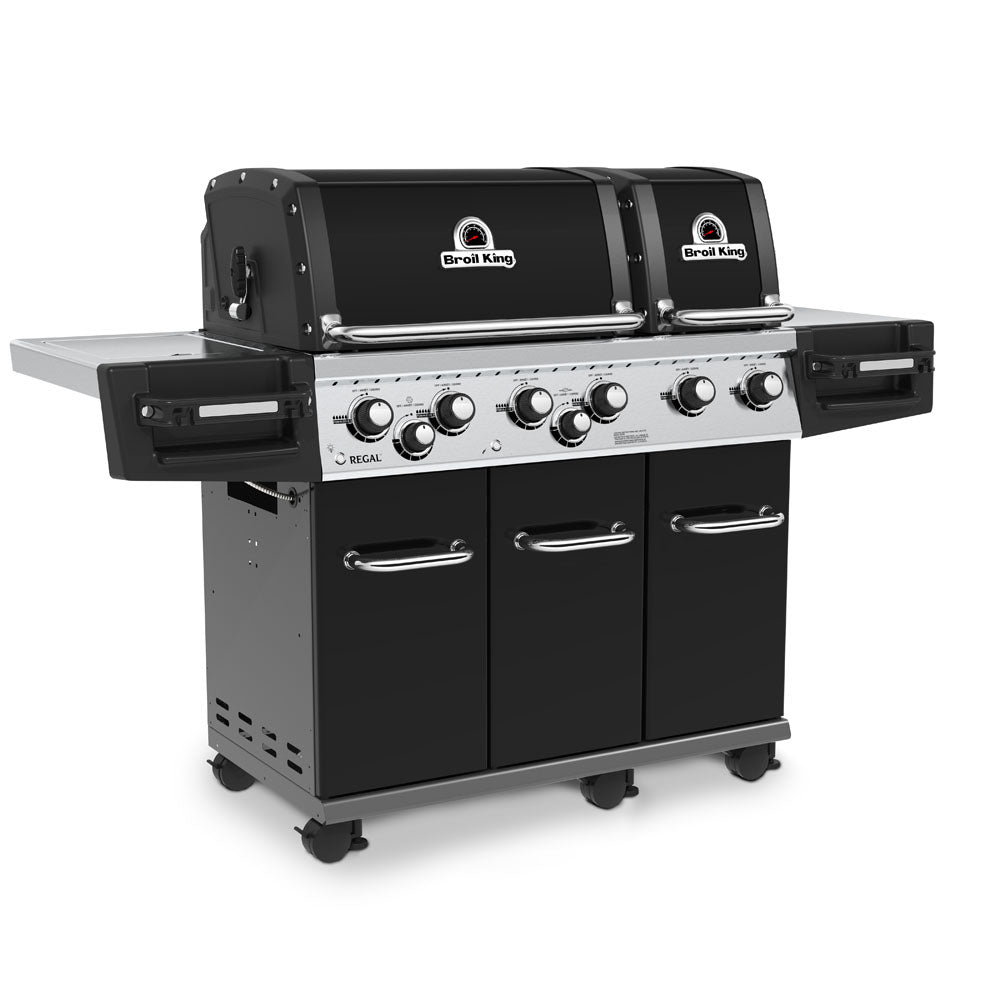 Broil King Regal 690 inkl. Drehspieß NEUES MODELL seitliche Ansicht