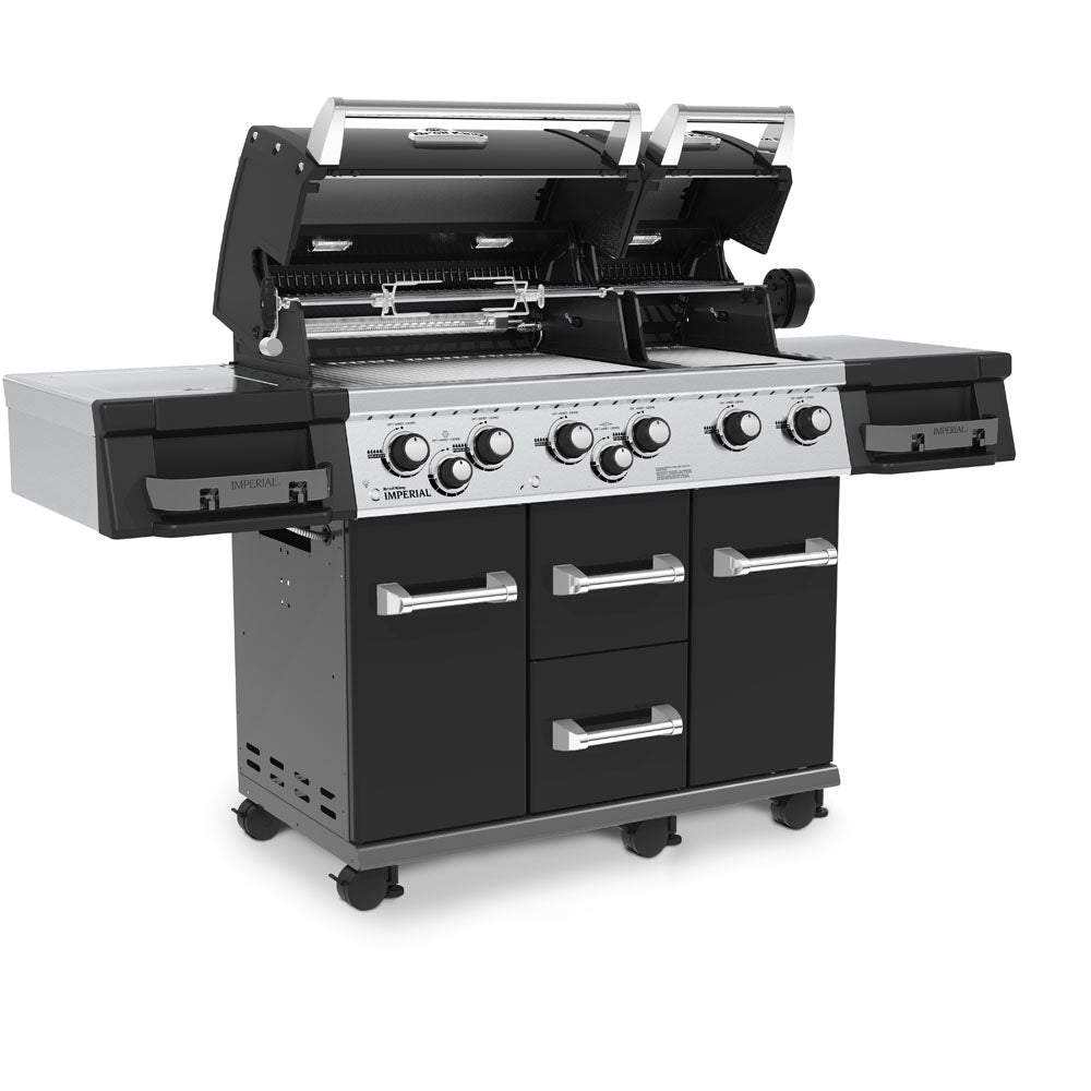 Broil King Imperial 690 IR inkl. Drehspieß seitliches Bild