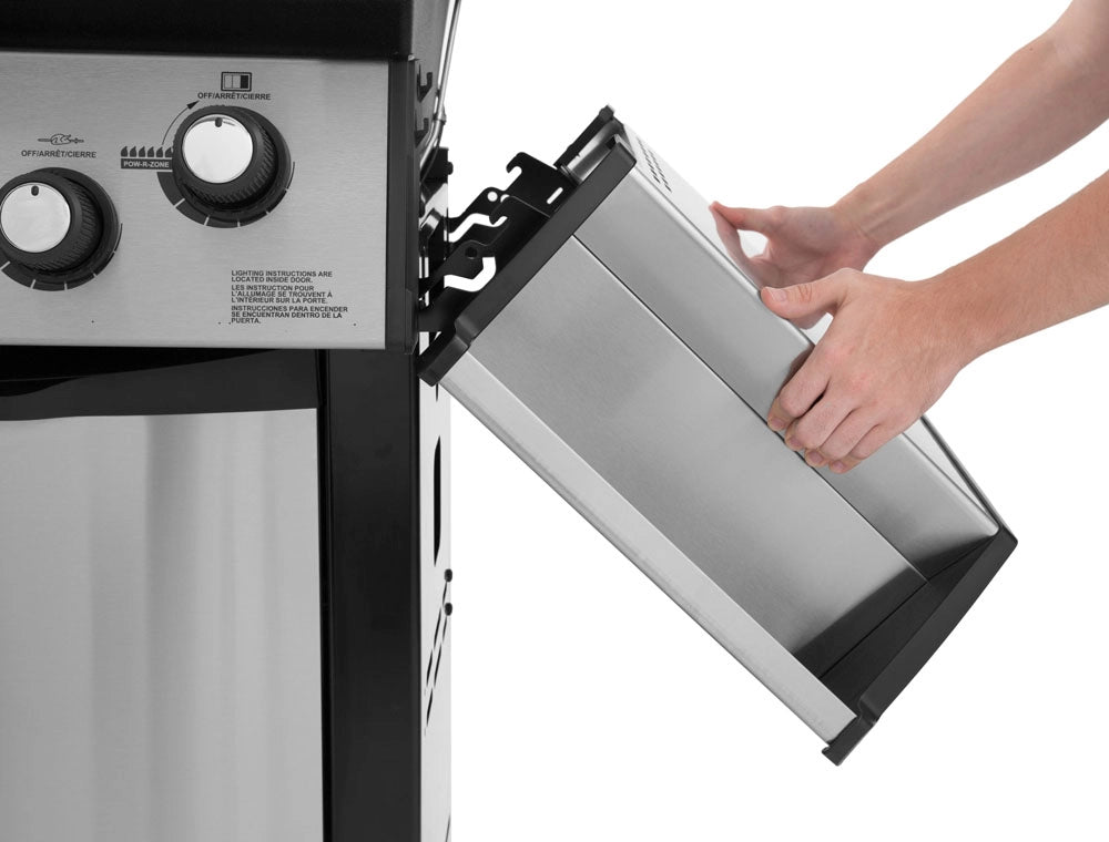 Abklappbarer Seitentisch Broil King Signet 390 inkl. Rotisserie