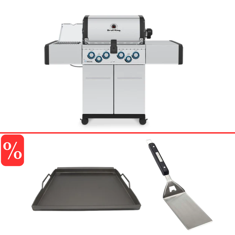 Broil King Regal Bundle mit Einsatzpfanne und Grillwender