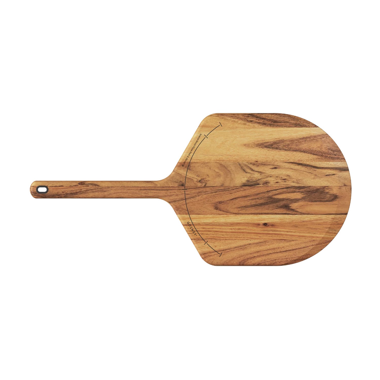 Gozney Acacia Holz Pizza Peel & Servierteller 14" L, Pizzaofen