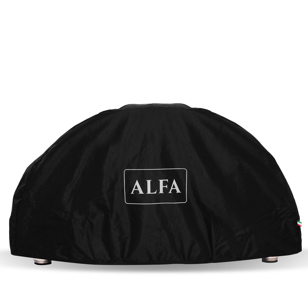 Alfa Forni Abdeckhaube, 4 Pizze (Futuro), Schwarz