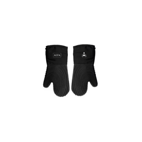 alfa handschuhe Alfa Forni Ofenhandschuhe, Schwarz