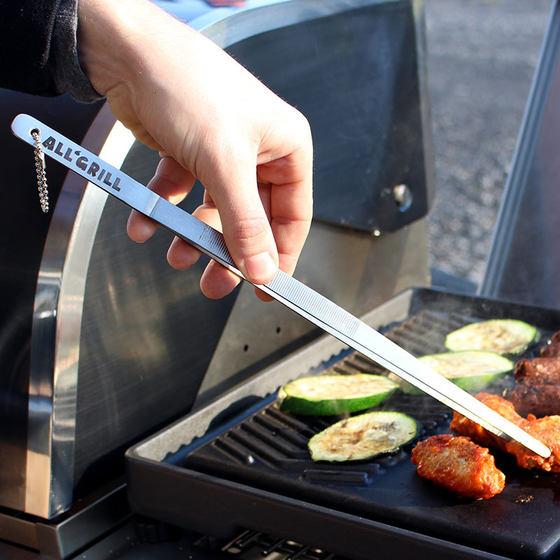 ALL’GRILL Pinzette, Edelstahl 35cm