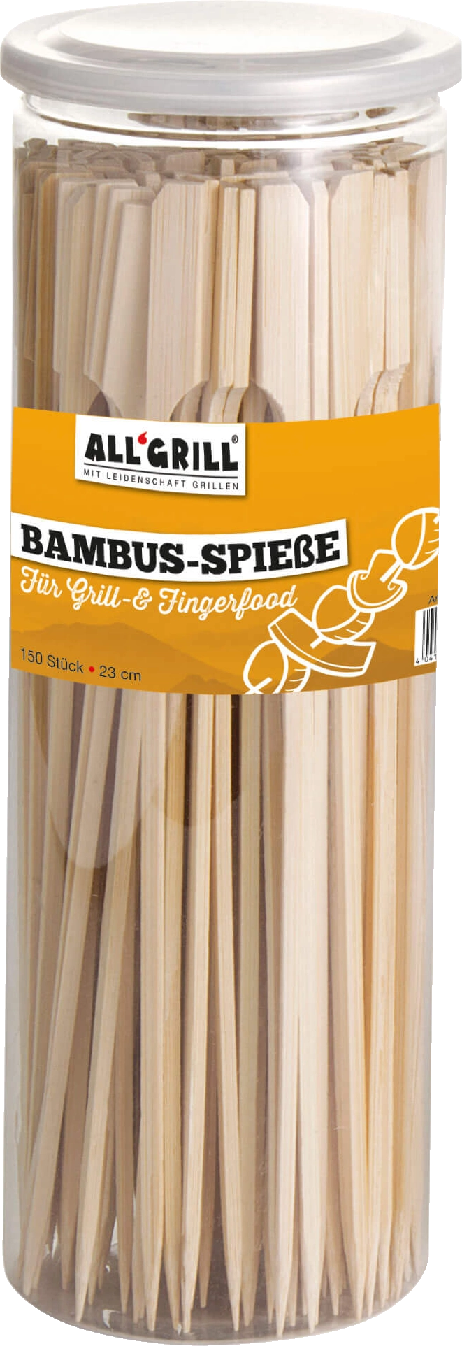 ALL'GRILL Bambus Spieße, 150Stk. 23cm kaufen auf Grillgoods.de