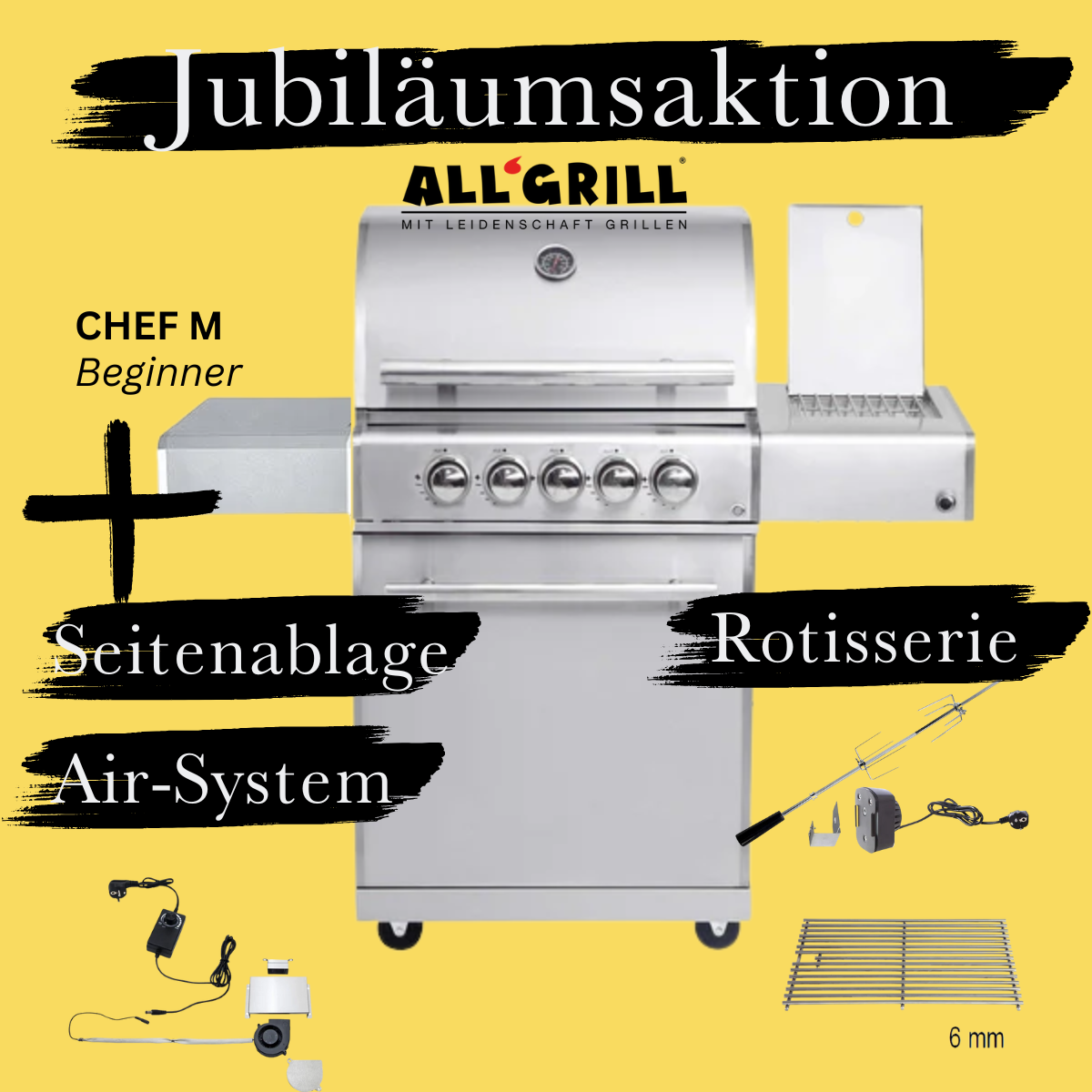 ALL’GRILL | Chef M | Jubiläumsaktion | Beginner