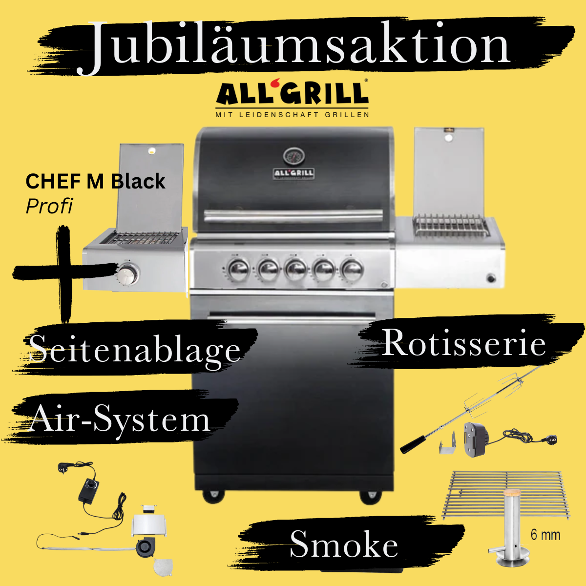 ALL’GRILL | Chef M Black | Jubiläumsaktion | Profi
