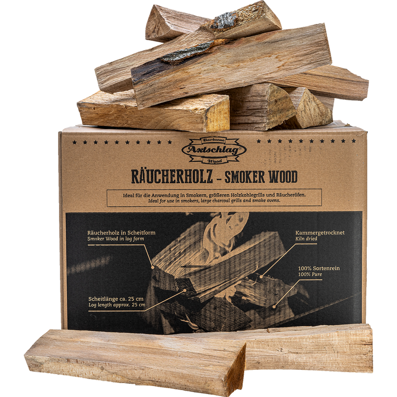 Axtschlag Räucherholz, Buche