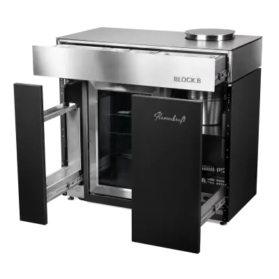 Flammkraft Block B, Elfenbeinschwarz