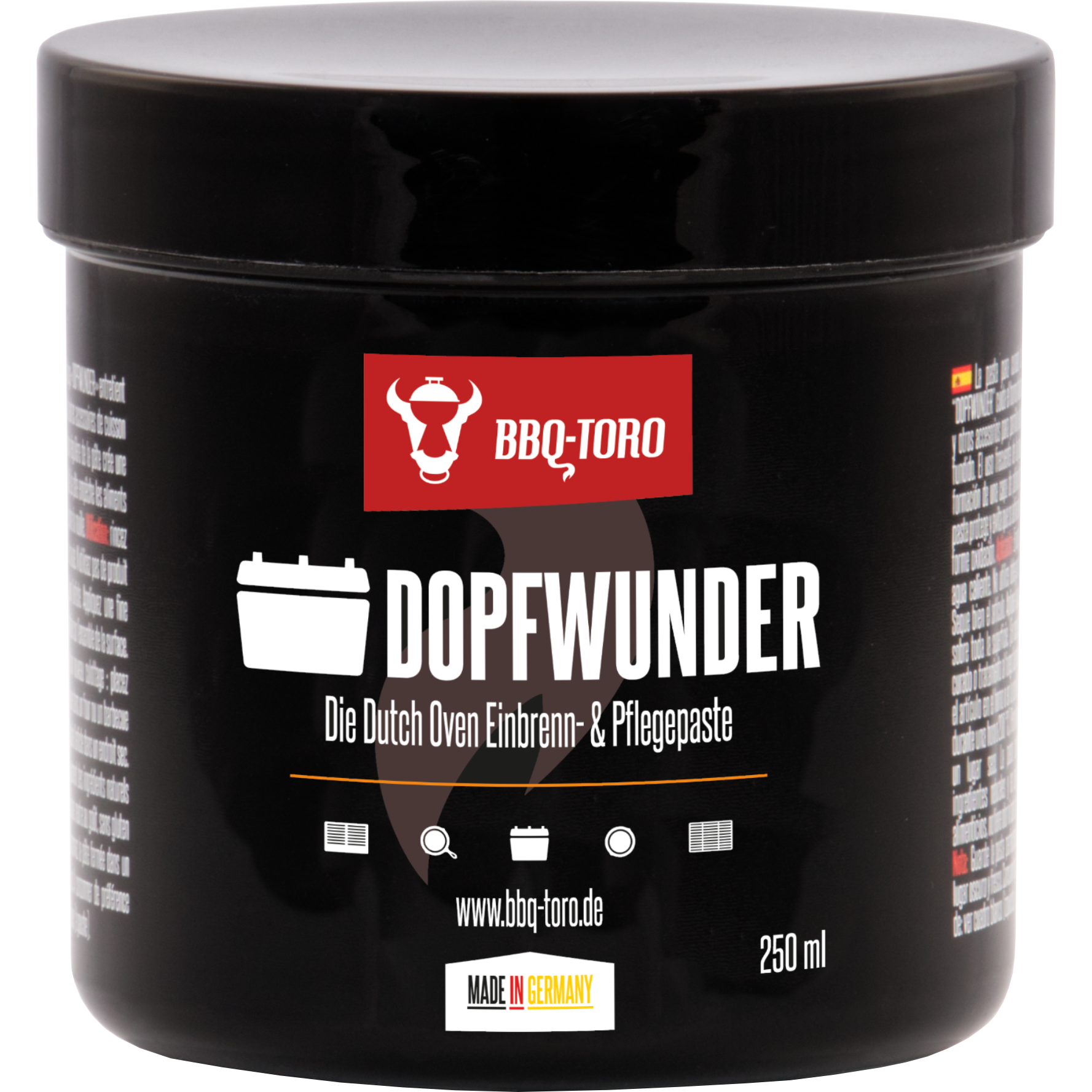 BBQ-Toro Einbrenn- & Pflegepaste, 250ml