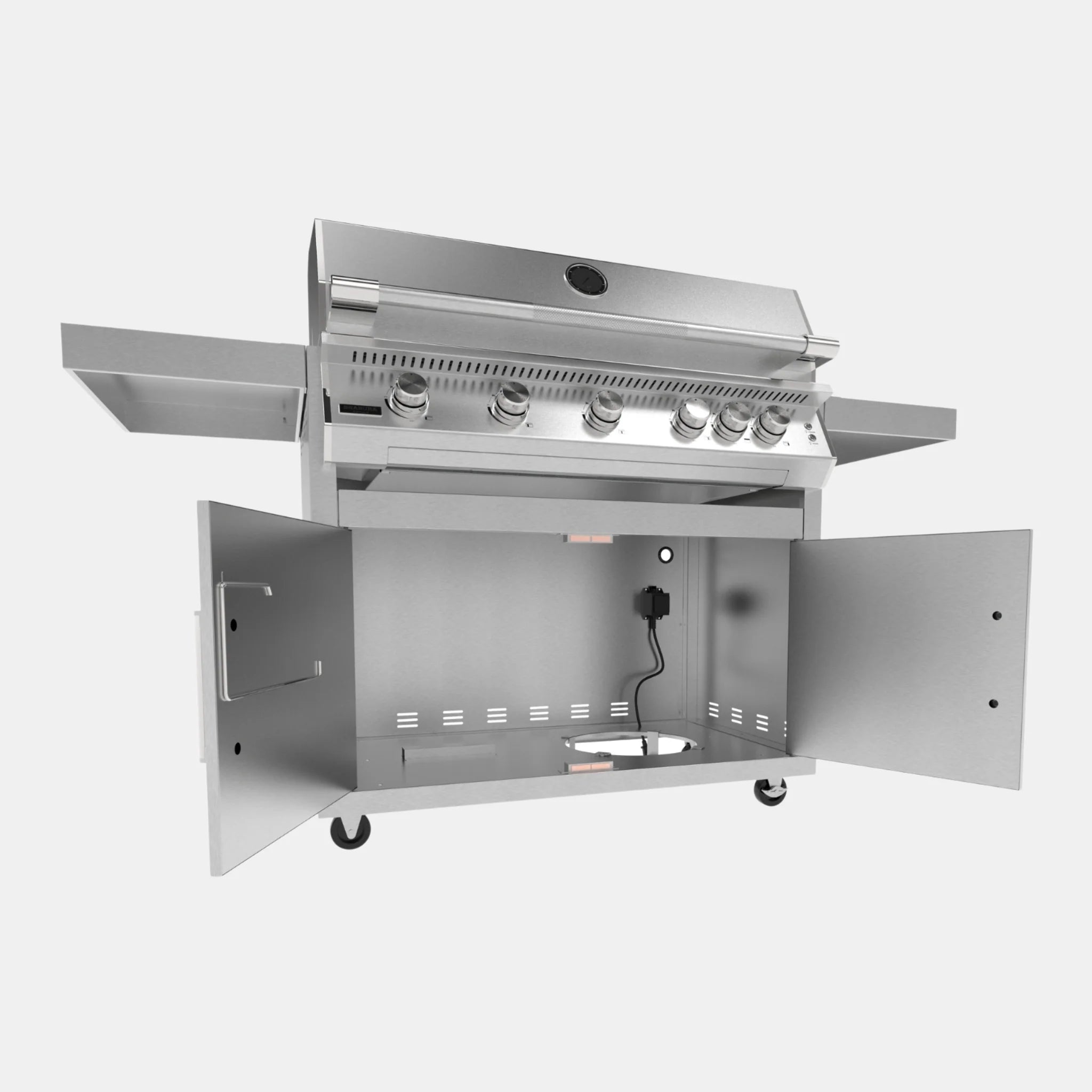 Brabura Fusion 500 RS Gasgrill 5-Brenner Edelstahl