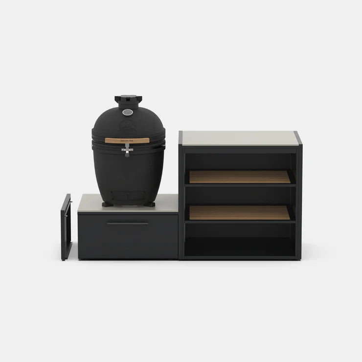 Brabura Abschlussplatte Kamado Anthrazit