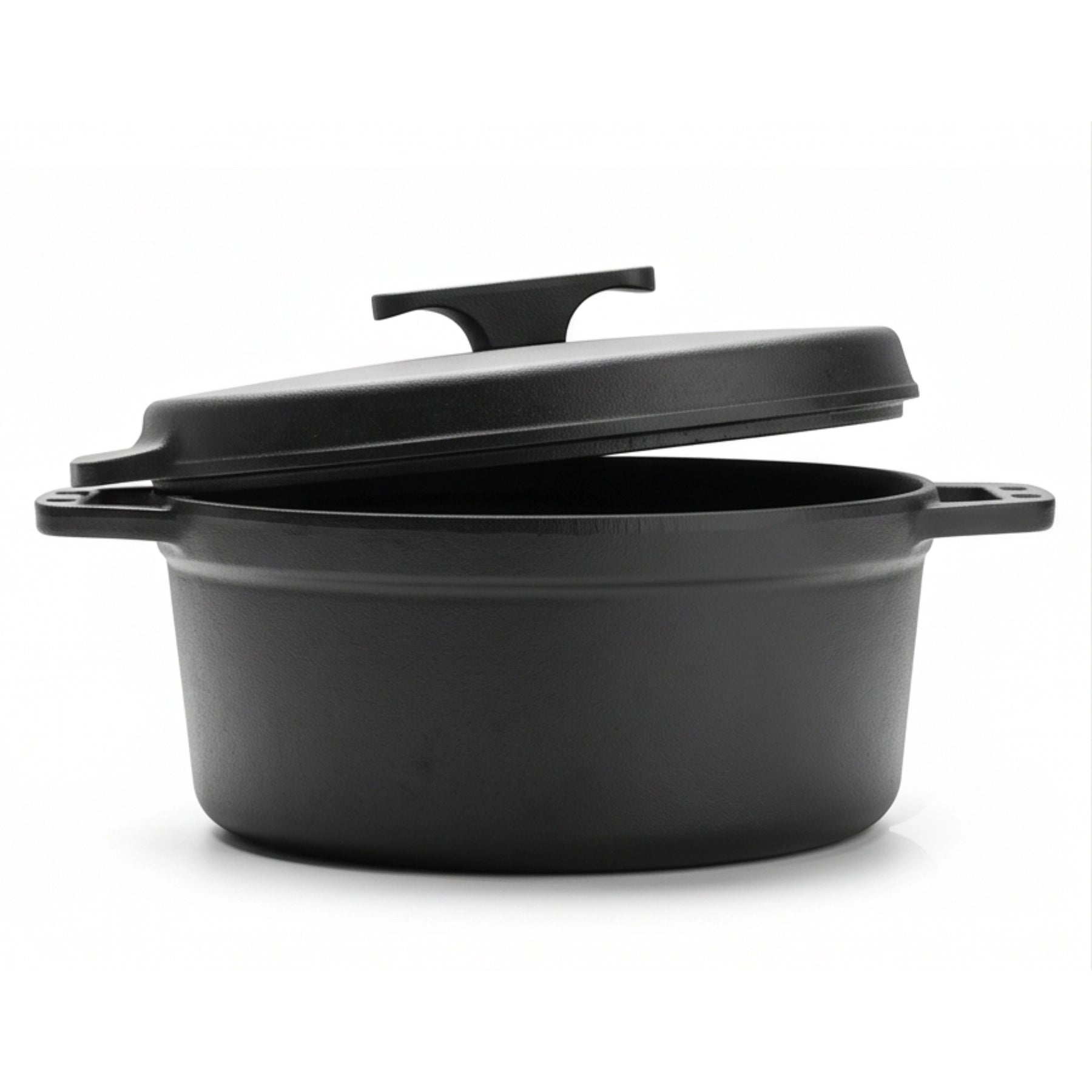 Babossa 9er Innovativer Gusseiserner Topf | SET Deckelheber & Kreuz | Dutch Oven | Made In Germany