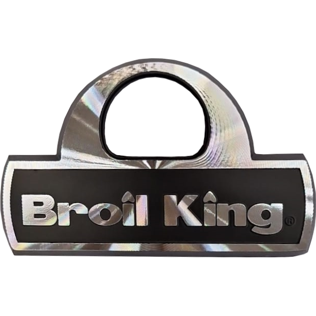 Broil King Nameplate BK für halb-runde Deckel
