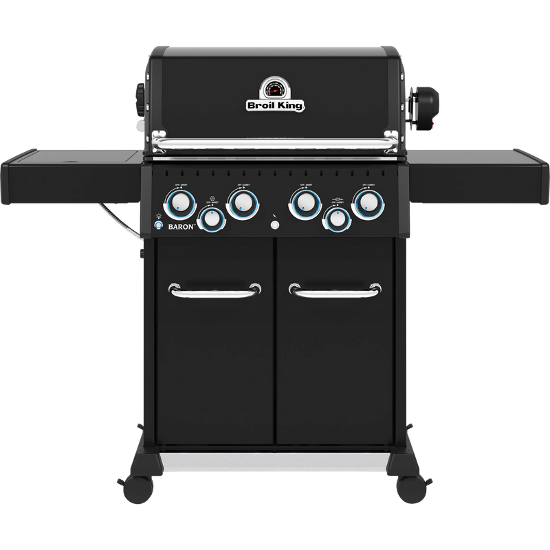 Prododuktbild Broil King Baron 490 IR Shadow inkl. Drehspieß & Infrarot-Seitenbrenner