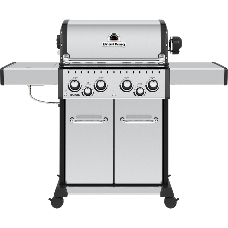 Baron S 490 IR Edelstahlgrill von Broil King in Frontansicht