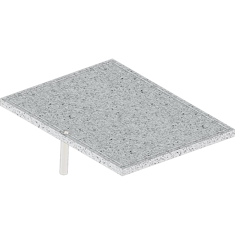 Bull Plancha aus Vulkangestein