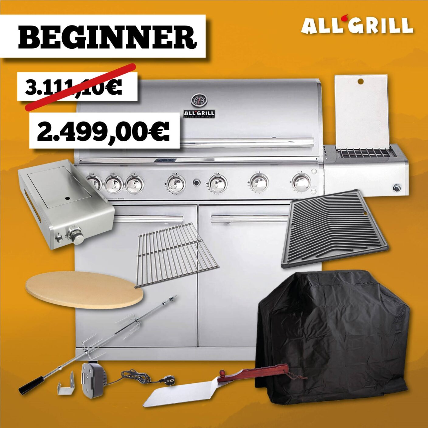 ALL’GRILL | Chef XL | Season Kickoff 2026! | Beginner