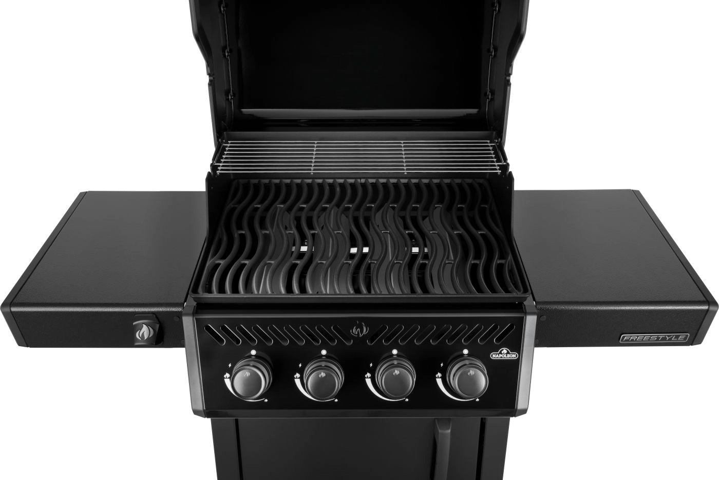 Napoleon Freestyle 425, 4 Hauptbrenner mit Tür, schwarz | 2026 Grillfläche