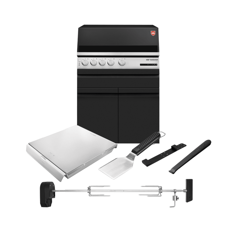 Otto Wilde „Röst Profi“-Set mit Gasgrill G32 Connected 2 Türen