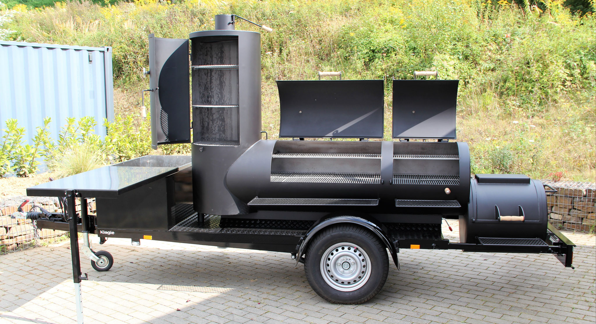 Joe´s Barbeque Smoker 24" Extended Catering Trailer
