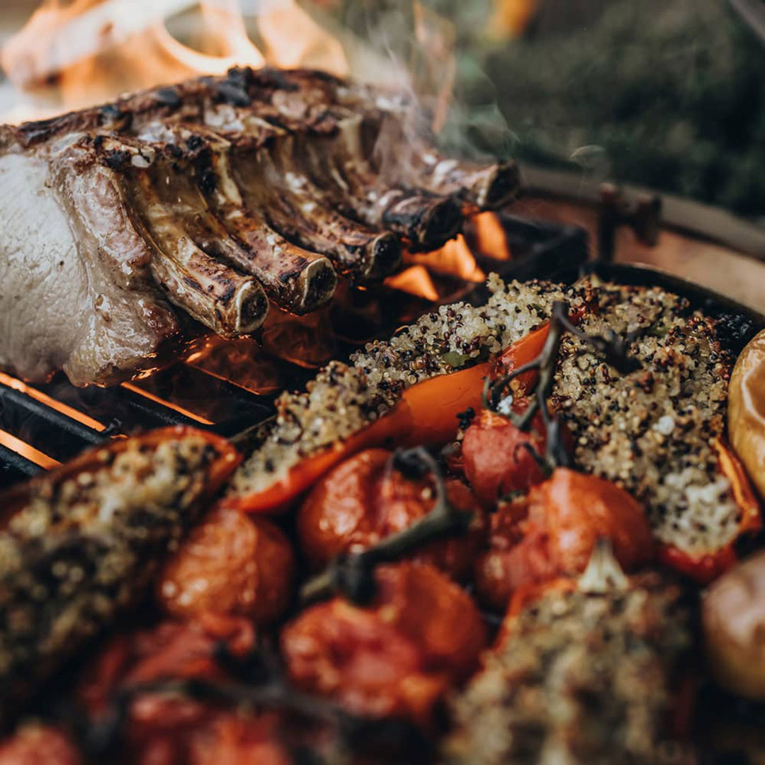 Monolith TWO.55 Kamado, Schwarz ohne Gestell