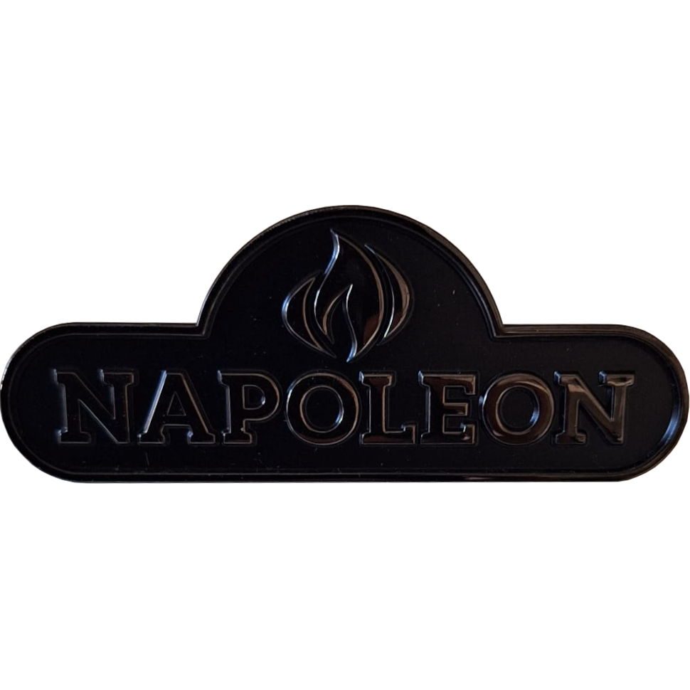 Napoleon Logo, Schwarz Chrom