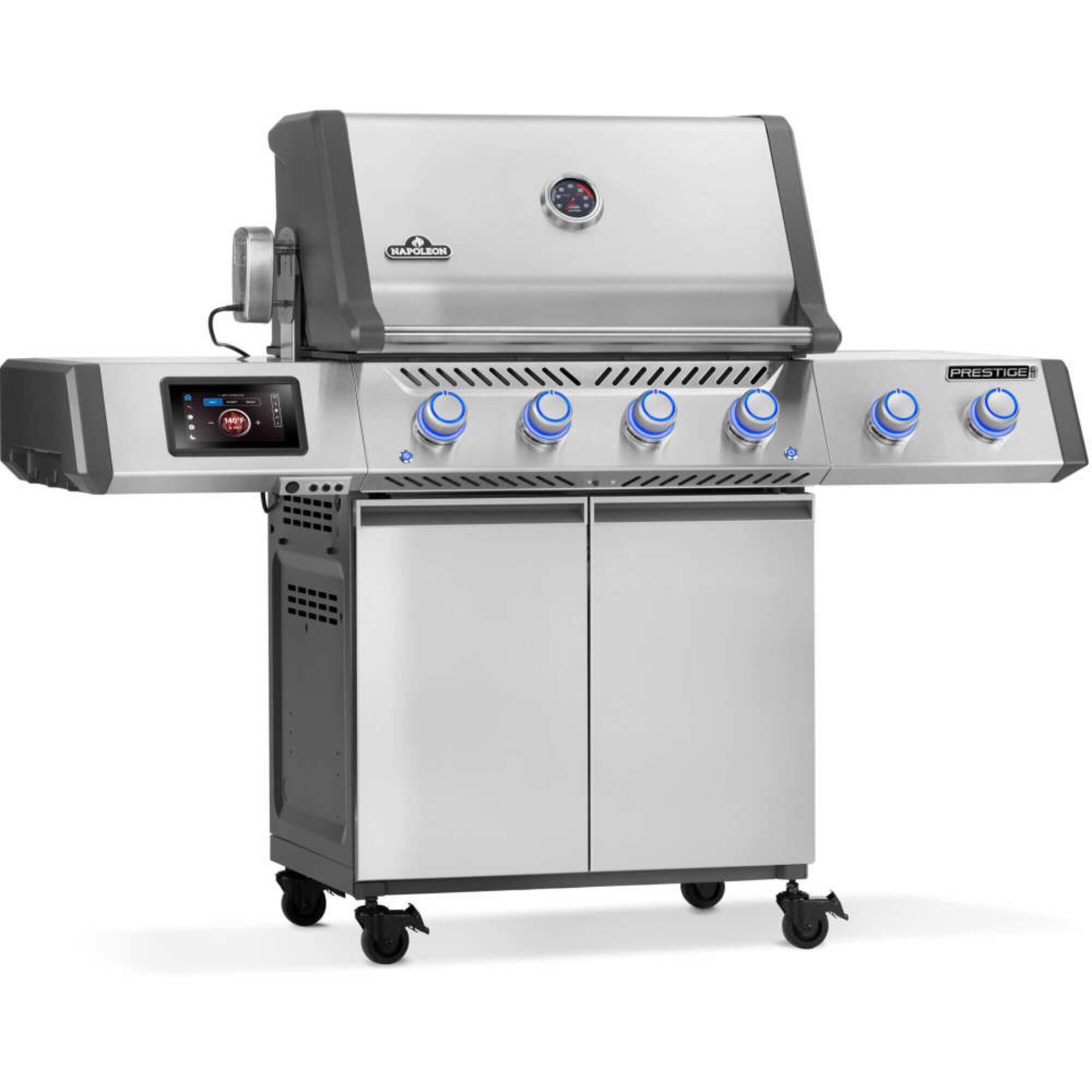 Napoleon Prestige PRO™ 500, Connected, Edelstahl, inkl. Drehspieß