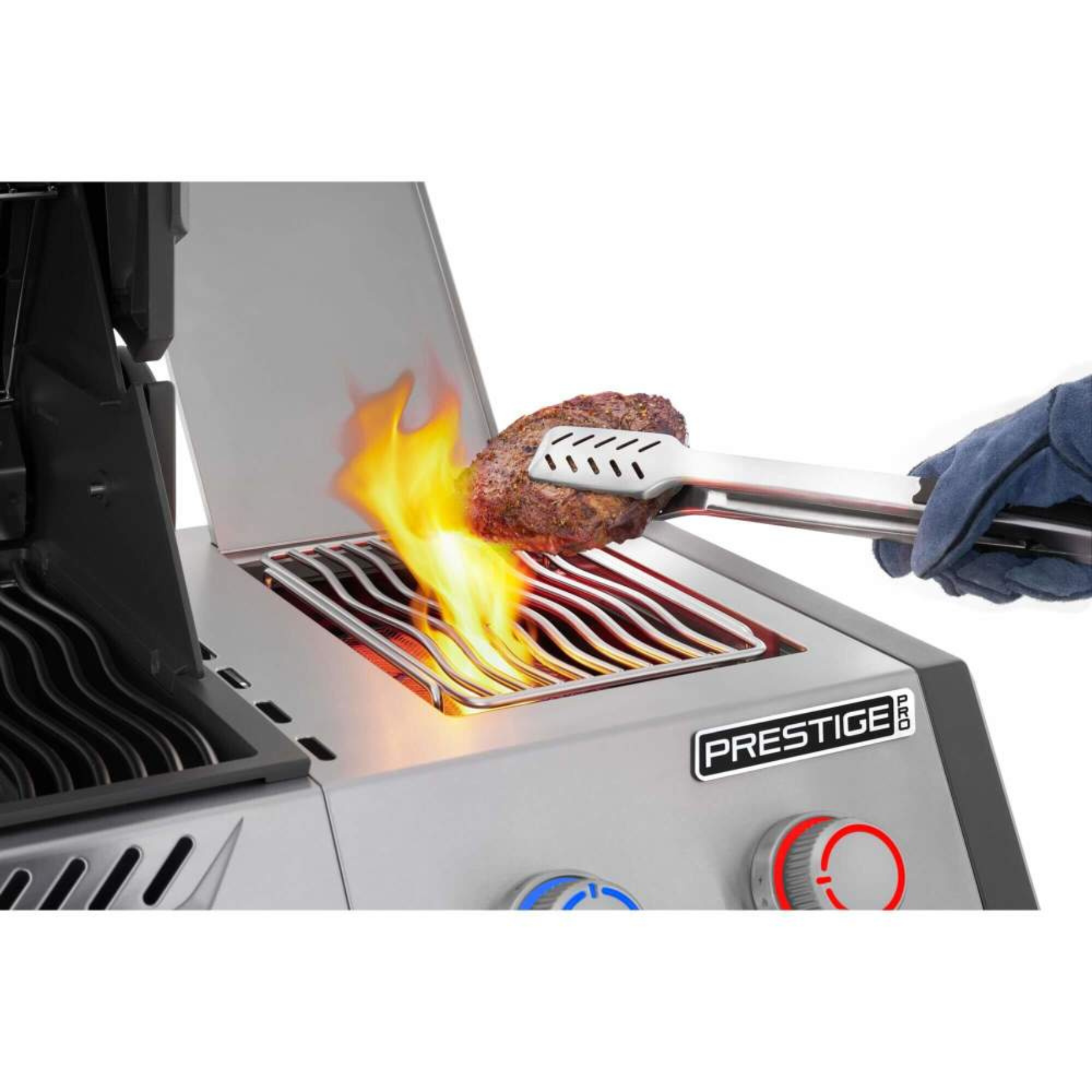 Napoleon Prestige PRO™ 500, Connected, Edelstahl, inkl. Drehspieß