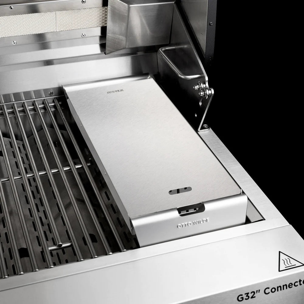 Otto Wilde Grillkorb mit Deckel, 8"