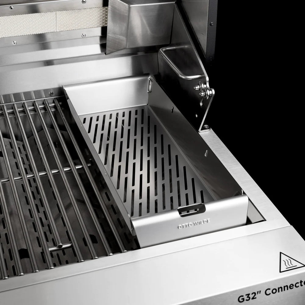 Otto Wilde Grillkorb mit Deckel, 8"