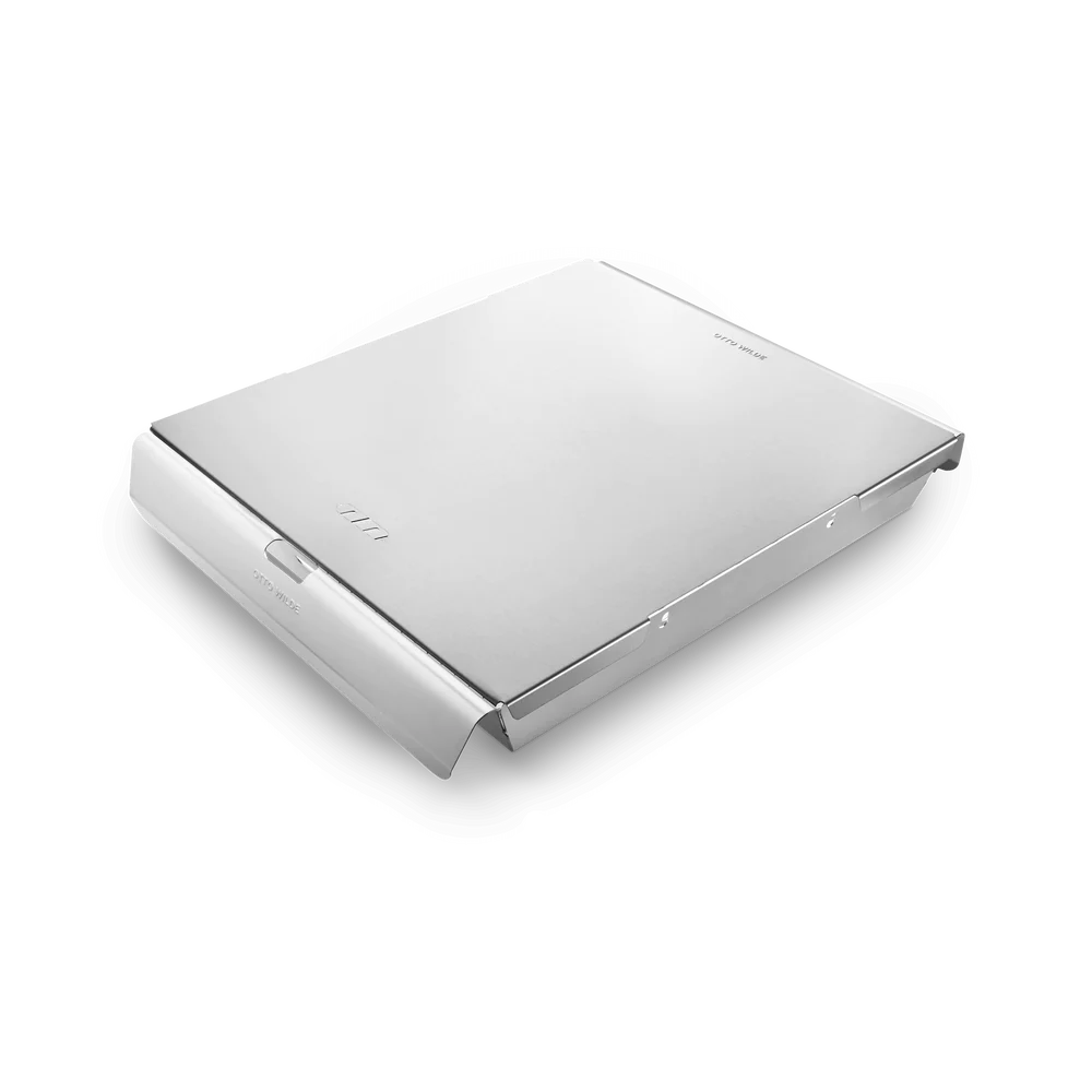 Otto Wilde Grillkorb mit Deckel, 16"